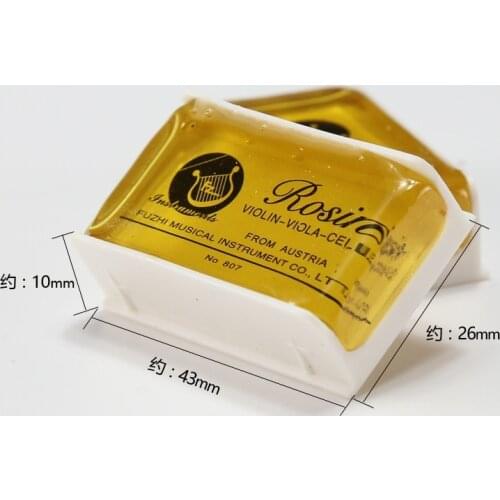 1Pc Natural Low Dust Special Clean Rosin for Violin Viola and Cello