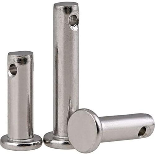 10/20pcs M6 M8 M10 Fasteners Retaining Clevis Pins Securing for R Clips and Split Pins