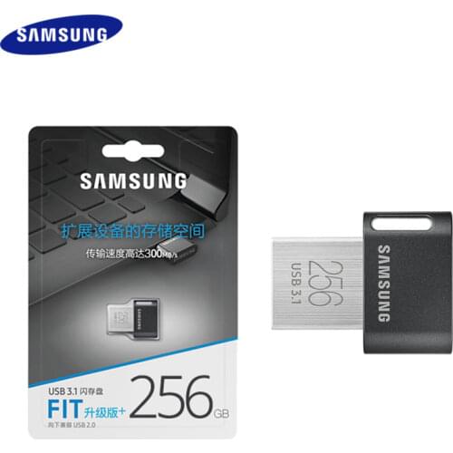 100% Original Samsung FIT PLUS USB Flash Drive 32GB 64GB Max Reading Speed 200MB/s USB 3.1 128GB Micro U Disk Memory USB Stick
