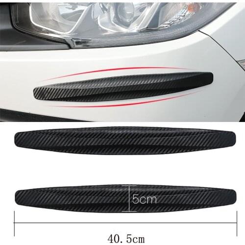 Car 2Pcs Front Rear Bumper Protector Guard Corner Anti-collision Trim bar for Toyota Camry Corolla RAV4 Yaris Highlander/Land Cr