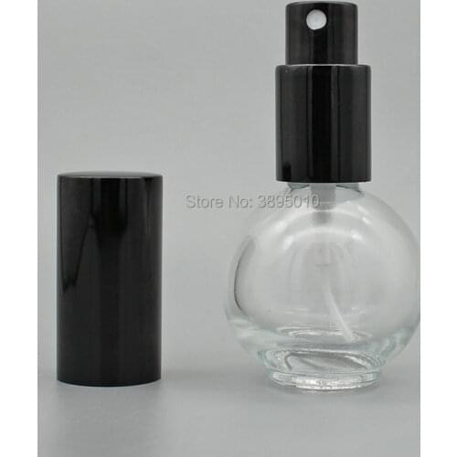 20ml Empty transparent Glass Spray Bottle Perfume Container Refillable Cosmetic Atomizer F849