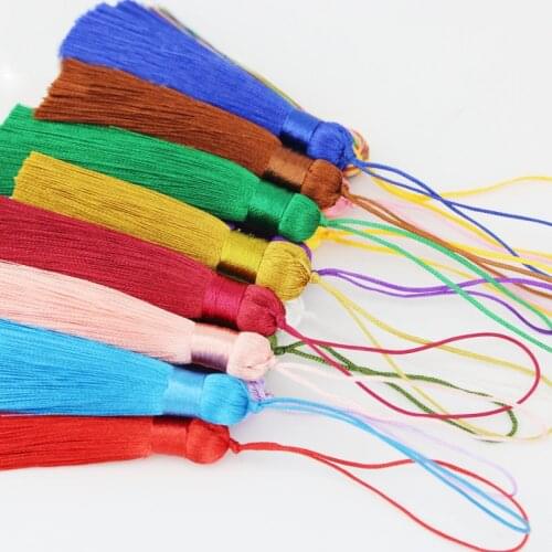 5 pieces) 80mm Silk tassels/earrings accessories//jewelry accessories/jewelry findings wholesale