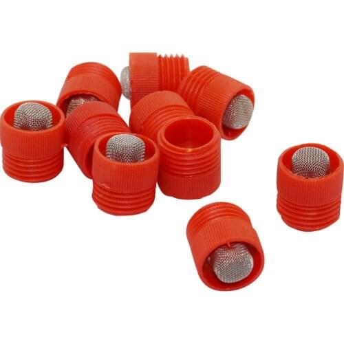 500 Pcs Animal Feeding Equipment Pig Drinking Water Accessories Stainless Steel Filter Cap Nipple Drinking Fountains