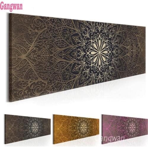 Large 5D DIY Diamond Painting Full Square Round stones Cross Stitch"money mandala flower"Mosaic Diamond Embroidery newest decor