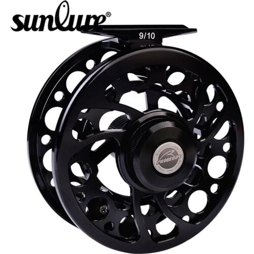 Sunlure Fly Reel 5/7-7/9-9/10 WT Aluminum Alloy Fishing Fly Wheel CNC Machine Left&Right Handle Casting Fishing Tackle