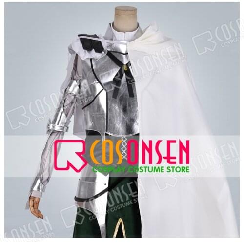 Fate/Grand Order FGO Bedivere Sprite 3 Cosplay Costume Full Set with Armor COSPLAYONSEN