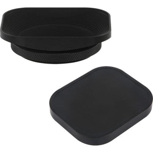 Haoge 49mm LensHood for Sony RX1 RX1R RX1RII,Sony E 20mm f2.8, 28mm f2, 30mm f3.5, 35mm f1.8, 50mm f1.8, TE 24mm F1.8, 55mm F1.8