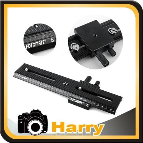 LP-02 2-Way Macro Focus Focusing Rail Slider Plate For DV Camcorder Canon Nikon Pentax DSLR Camera camera
