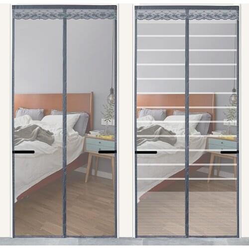 Magnetic mosquito-proof curtain summer partition self-priming magnet curtain can be customized size for suction mosquito net