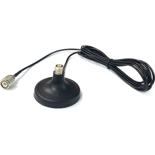 1PC microphone antenna base with magnetic 3m cable TNC male connector NEW wholesale price