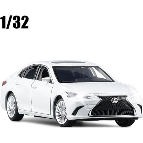 High Simulation 1/32 LEXUS ES300 Coupe Toy Vehicles Model Alloy Toys Genuine License Collection Gift Off-Road Car Kids