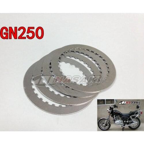 NEW FREE SHIPPING Genuine for Suzuki Motorcycle Clutch Driven Plate GN250 DR250 SP500 SP200 4PCS