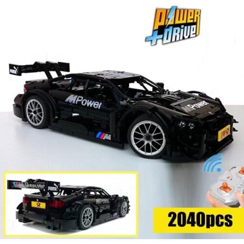 NEW Technic M4 DTM - Timo Glock Sports Cars Vehicle RC Motor Power Function Fit moc-39427 Building Block Bricks Toys Kid Gift