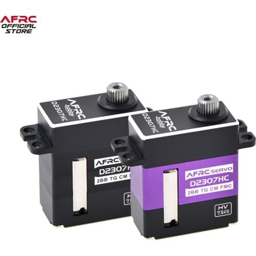 AFRC-D2307HC 20g Full Metal Micro Digital Servo Large torque Wing Servo For KST MKS Graupner Servo Fixed Wing DIY Upgrading