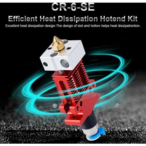 Full Metal Original CR-6 SE Hotend Kit Extrusion Assembled Extruder 3D Printer Parts for Creality CR-6 SE CR5 PRO