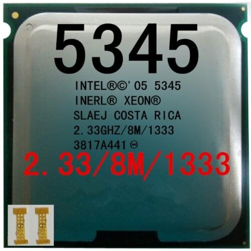 INTEL XEON E5345 e5345 Processor 2.33GHz 8MB 1333MHz Quad Core Server CPU