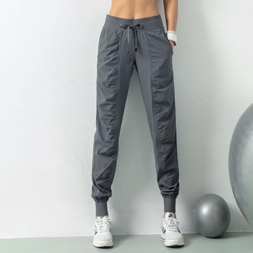 SALSPOR Casual Pants Pants Straight Women High Waist Elastic Sports Pants for Women Slim Harem Pants
