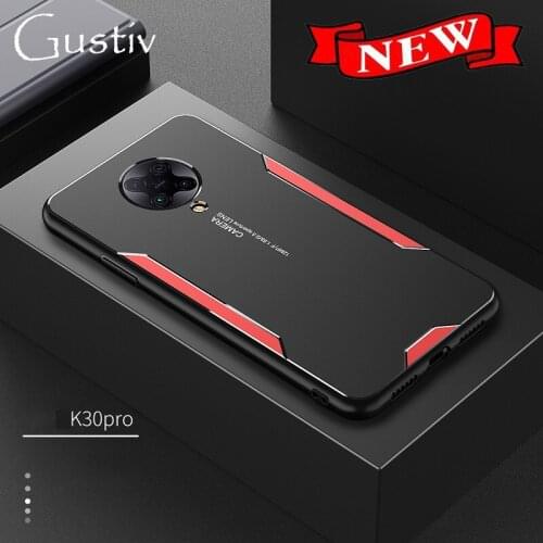 Metal Panel TPU Silicone Phone Case for Xiaomi Redmi 8 8A 9 9A 10X K20 K30 K30s Note 8 8T 9 9S Pro Max Case Cover Fundas