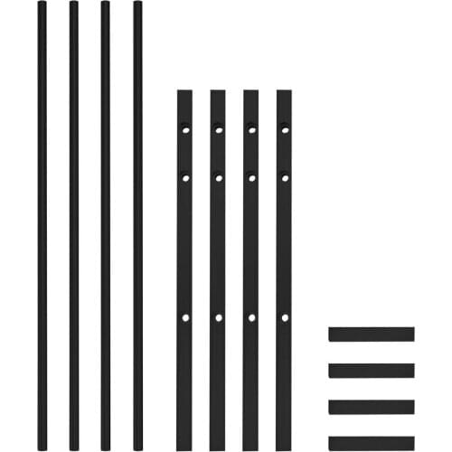 RC Car Tires Rack 1.9"2.2" Unassembled Metal Tire Storage Shelf For 1/10 RC Crawler Car Rubber Hub Rim Wheel