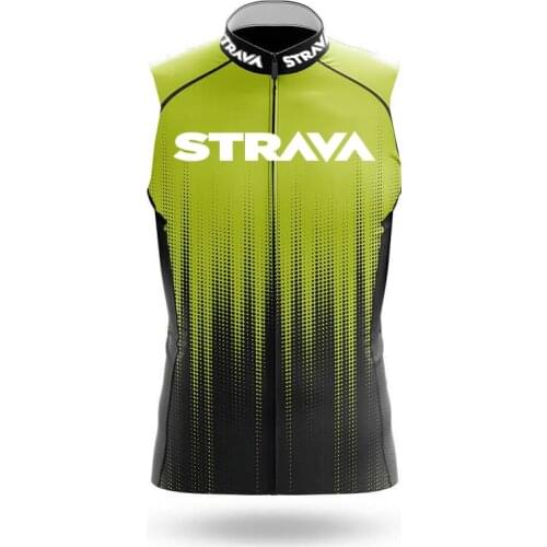 Strava Sleeveless shurts Not windproof Abbigliamento Maillot Ciclismo Hombre Wielerkleding Heren Mallot Ciclismo Hombre Verano