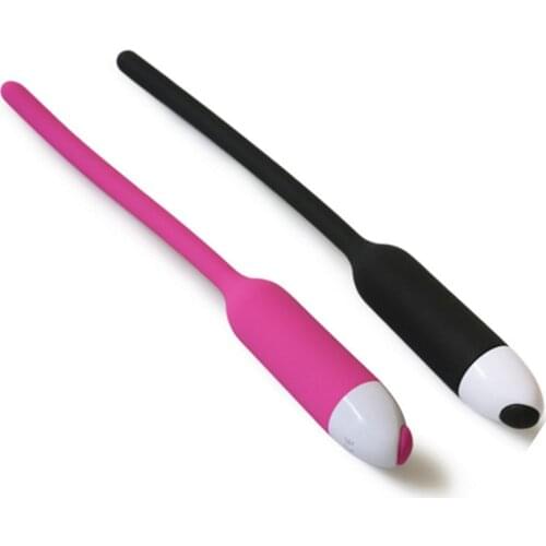 Vibrating Bullet Egg Silicone Penis Plug Urethral Vibrator Sound Catheter Dilator Sex Toys Adult Products For Men Gay 7 Speed