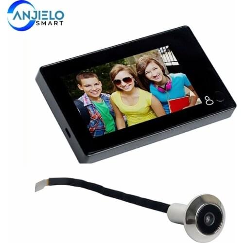 4.3 Inch Peephole Doorbell Viewer Color Screen Digital Wide Angle DOOR camera Monitor Video Camera Peephole Monitor