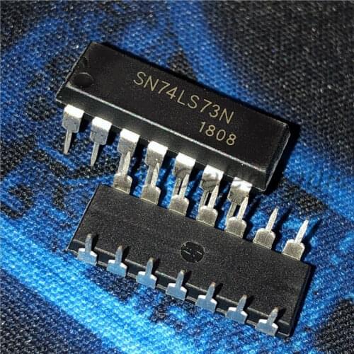 10PCS/LOT SN74LS73N DIP-14 HD74LS73P DIP14 74LS73 SN74LS73 DIP 74LS73N In Stock new original