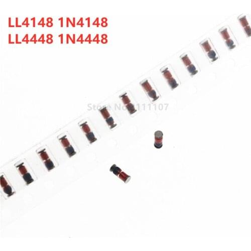 100PCS/Lot LL4148 4148 LL34 Switching Diode SMD Small signal 1N4148 IN4148