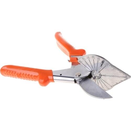 45-120° Multi Angle Pipe Scissor PVC Wire Trunking Mitre Trim Cutter Hand Tool 16FA