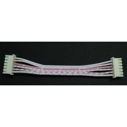 6P-6P XH2.54MM 200MM, 26AWG XH same direction, Electronic line Connecting line,Color red white