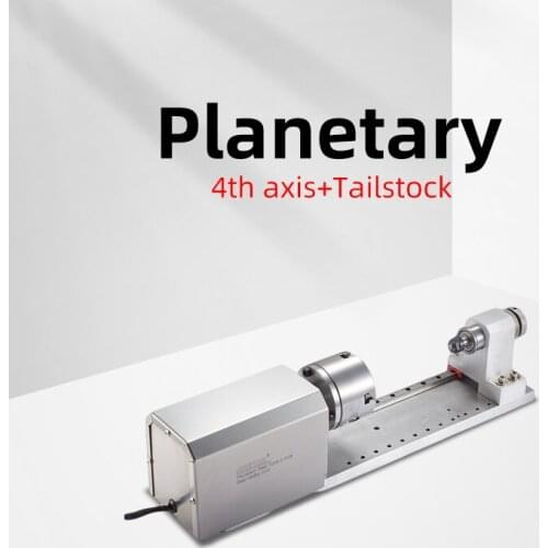 A axis with chuck 4th cnc rotary axis wood carving cnc head router