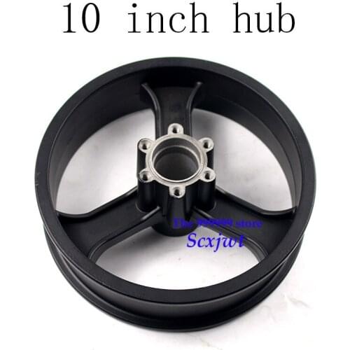Free shipping new 10 Inch Electric Scooter Wheel Hub 10 Inch Aluminum Alloy Wheel Rims 10x2 10x2.125 10x2.50 10x2.25 Tires Rims