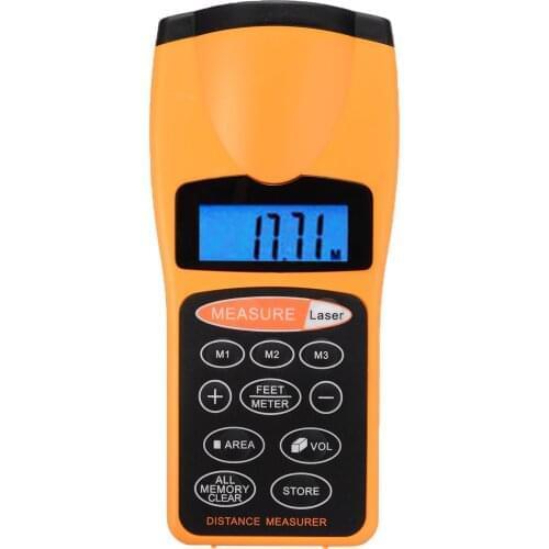 1Pcs 155x69x46mm Handheld Digital Laser Point Distance Meter Tape Range Finder Measure For Distance Meter Measure Tools