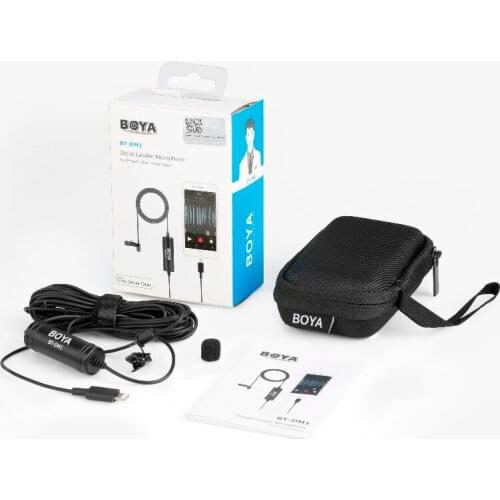 BOYA BY-DM1 Digital Lavalier Microphone Type C interface For Android