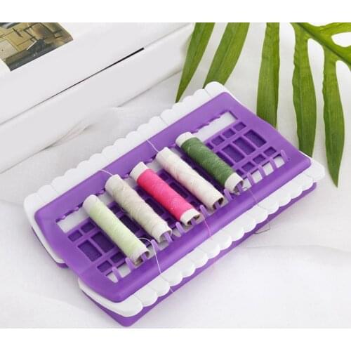 Sewing Tools 30 Positions Cross Stitch Row Line Tool Set Sewing Needles Holder Embroidery Floss Thread Organizer DIY 3 Colors