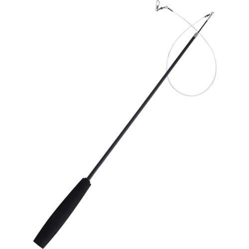 Interactive Funny Cat Wand Toy Cat Teaser Wand Pet Cats Retractable Fishing Pole For Indoor Creative Kitten Catcher Toy Product