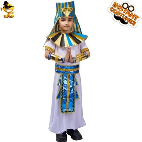 DSPLAY Halloween Boys Arabian Prince Costume Boys Arab Fancy Costumes For Cainival New Year Gift