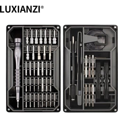 LUXIANZI 65 in 1 Screwdriver Set Torx Bits Magnetic Multi-function Precision Screwdrivers Phone Computer Repair Tools Hand Tools