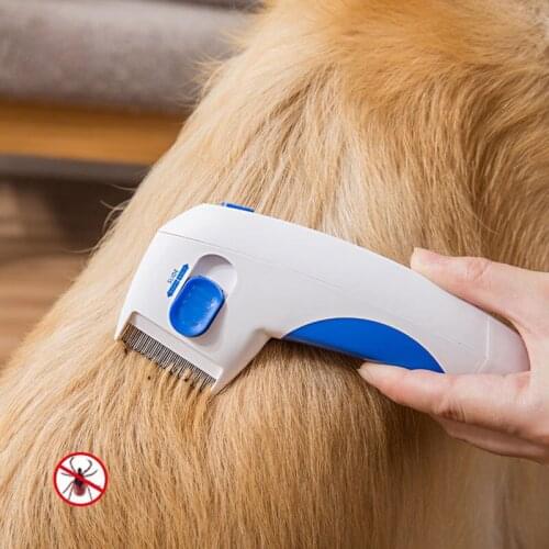 New electric mites Flea cleaning brush combs Dog traps in addition to fleas