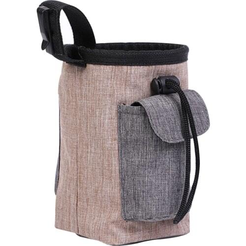 Portable Puppy Pet Dog Bag Walking Food Snack Agile Bag Training Pocket for Outdoor BHD2