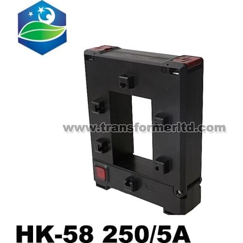 Split core current transformer HK-58 250/5A with high accuracy
