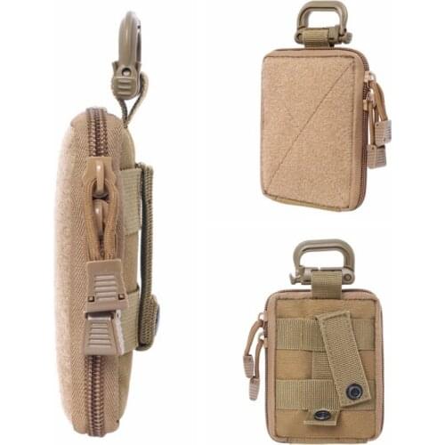 Molle Bag Tactical EDC Pouch Range Organizer Portable Belt Waist packet Outdoor Hunting hiking Accessories