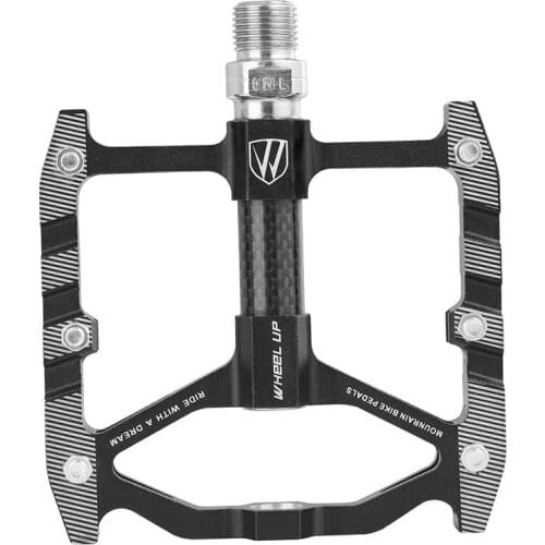 Ultralight Bicycle Pedal Mountain Bike Pedals MTB BMX Platform Bike Non-Slip Flat Alloy Pedals 9/16" Pedals Bike Accessories