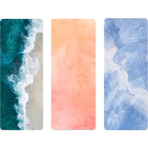 TPE Print Yoga Mat 6MM 2020 New Eco Friendly Fitness Pilates Workout Mat Soft Non-Slip Avoid Sore Knees During Yoga Practice