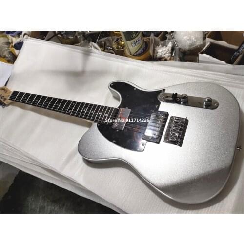 High-quality metal silver-pink enclosed pickup for electric guitar inherits the classic free shipping