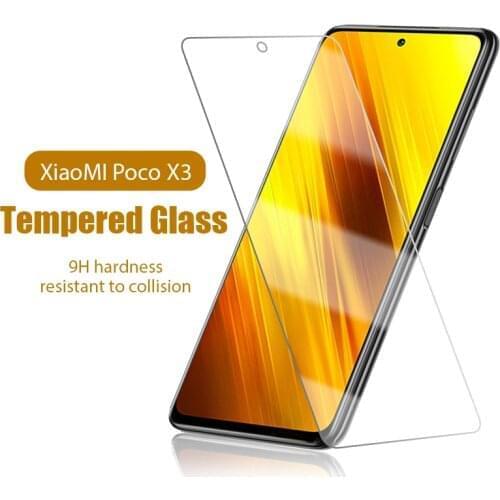 9H Tempered Glass For Xiaomi Mi Mix 2S Max 2 3 Screen Protector Glas For Mi 8 SE Lite Poco X3 NFC F1 F2 Pro Protective Film Case