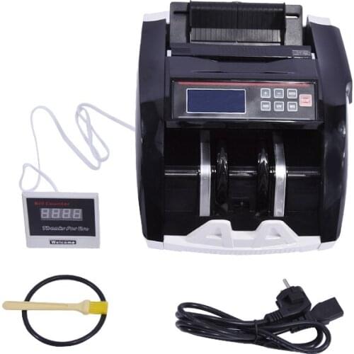 1PC New Banknote Multi-Currency Bill Money Counter Cash Counting Machine for EU, US ,AUD ETC,110V/220V