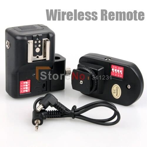 100% New Flash Trigger + Receiver PT-16 NE 16 Channels Wireless Trigger with Umbrella Holder For Yongnuo YN460 YN-467 YN-560II