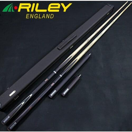 2018 RILEY 3/4 Snooker Cues Stick Billiard 9.8mm -10mm Tip Snooker Cue Case Gifts China