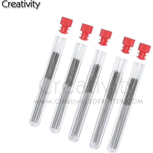 3D Printer Parts extruder Nozzle Cleaning tool 10pcs Bendable Drill Bit for Cleaning 0.2mm 0.3mm 0.4mm Hotend